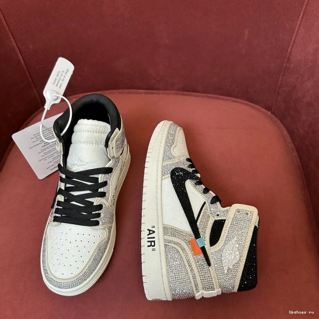 Diamond Designed Jordan Shoes 0312